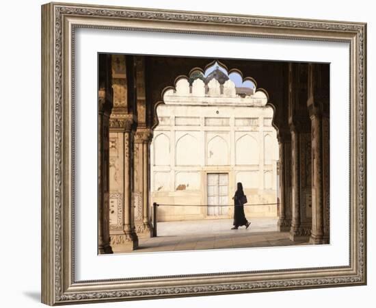 India, Delhi, Old Delhi, Red Fort, Diwan-i-Khas- Hall of Private Audience-Jane Sweeney-Framed Photographic Print