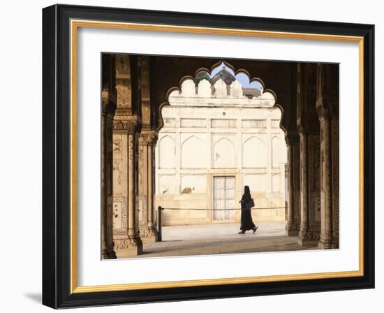 India, Delhi, Old Delhi, Red Fort, Diwan-i-Khas- Hall of Private Audience-Jane Sweeney-Framed Photographic Print