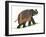 India Elephant I Light Crop-Wild Apple Portfolio-Framed Art Print