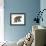 India Elephant I Light Crop-Wild Apple Portfolio-Framed Art Print displayed on a wall