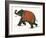 India Elephant II Light Crop-Wild Apple Portfolio-Framed Art Print