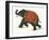 India Elephant II Light Crop-Wild Apple Portfolio-Framed Art Print