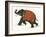 India Elephant II Light Crop-Wild Apple Portfolio-Framed Art Print