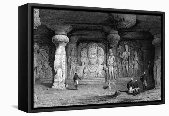 India Elephanta-Samuel Prout-Framed Stretched Canvas