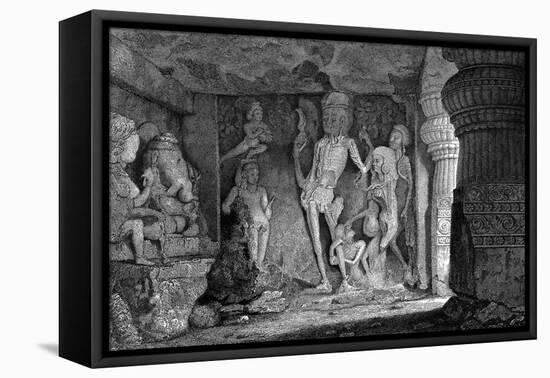 India Ellora-G Cattermole-Framed Stretched Canvas