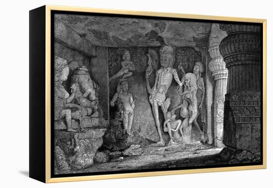 India Ellora-G Cattermole-Framed Stretched Canvas