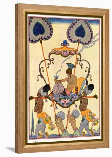 India, from "The Art of Perfume," Published 1912-Georges Barbier-Framed Premier Image Canvas