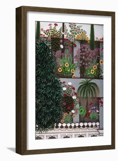 India: Garden-null-Framed Giclee Print