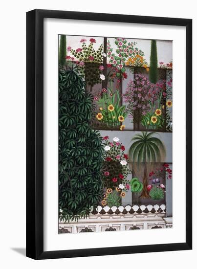 India: Garden-null-Framed Giclee Print
