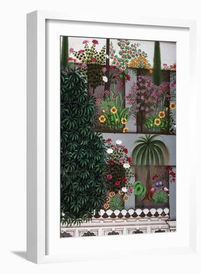 India: Garden-null-Framed Giclee Print