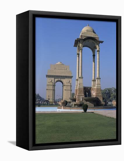 India Gate, New Delhi, Delhi, India-John Henry Claude Wilson-Framed Premier Image Canvas