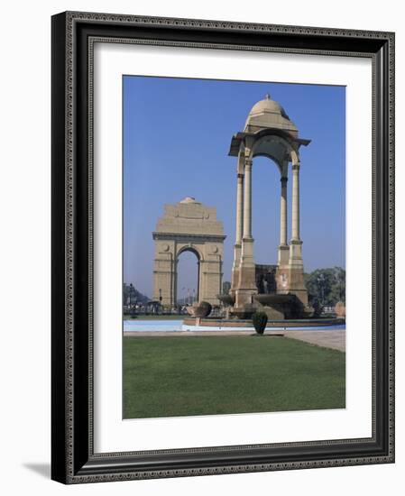 India Gate, New Delhi, Delhi, India-John Henry Claude Wilson-Framed Photographic Print
