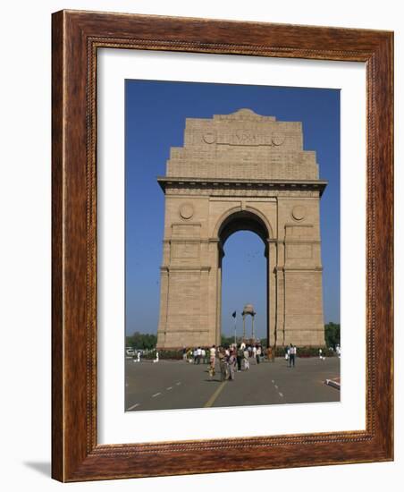 India Gate, New Delhi, India-Poole David-Framed Photographic Print