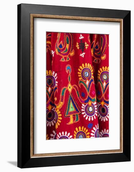 India, Gujarat, Bhuj, Great Rann of Kutch, Ahir Tribe.-Ellen Goff-Framed Photographic Print