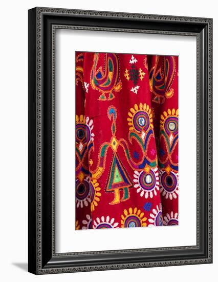 India, Gujarat, Bhuj, Great Rann of Kutch, Ahir Tribe.-Ellen Goff-Framed Photographic Print