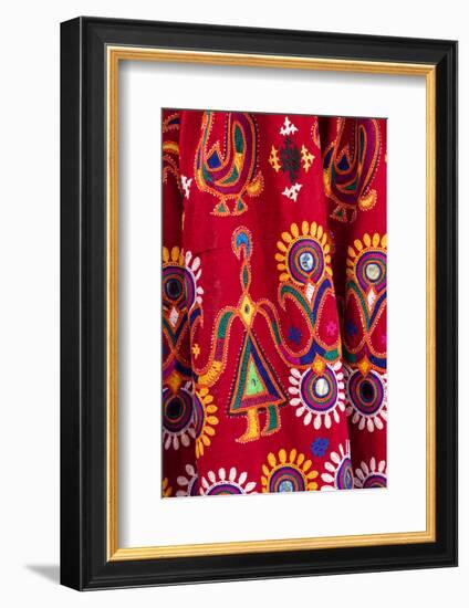 India, Gujarat, Bhuj, Great Rann of Kutch, Ahir Tribe.-Ellen Goff-Framed Photographic Print