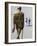 India, Himachal Pradesh, Shimla,  the Ridge, Gold Statue of  Mahatma Gandhi-Jane Sweeney-Framed Photographic Print