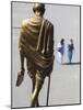 India, Himachal Pradesh, Shimla,  the Ridge, Gold Statue of  Mahatma Gandhi-Jane Sweeney-Mounted Photographic Print