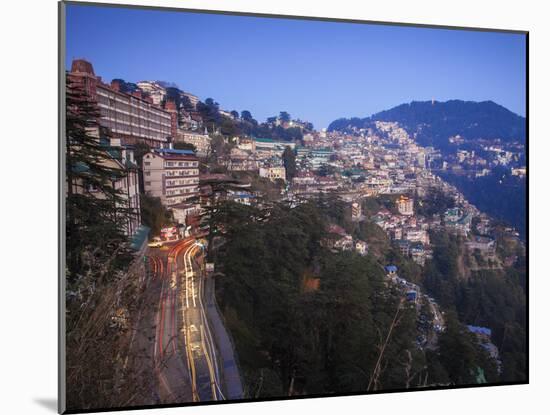 India, Himachal Pradesh, Shimla, View of Shimla City-Jane Sweeney-Mounted Photographic Print
