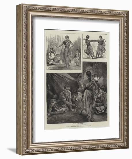 India in London-Arthur Hopkins-Framed Giclee Print