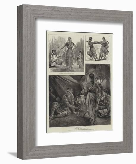 India in London-Arthur Hopkins-Framed Giclee Print