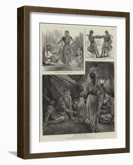 India in London-Arthur Hopkins-Framed Giclee Print