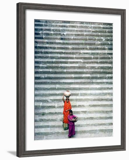 India International Women's Day, Mandav, India-null-Framed Photographic Print