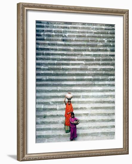 India International Women's Day, Mandav, India-null-Framed Photographic Print