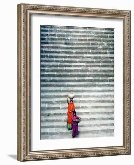 India International Women's Day, Mandav, India-null-Framed Photographic Print