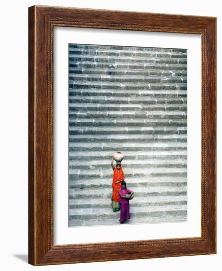 India International Women's Day, Mandav, India-null-Framed Photographic Print