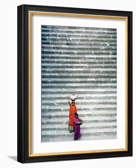 India International Women's Day, Mandav, India-null-Framed Photographic Print