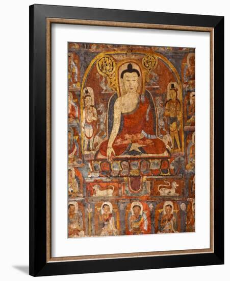 India, Ladakh, Alchi, Alchi Tsatsapuri Is a Little-Know Temple Complex Close to Very Famous Alchi C-Katie Garrod-Framed Photographic Print