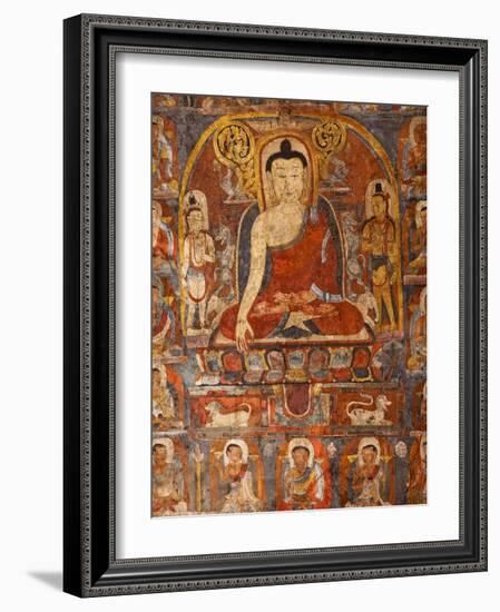 India, Ladakh, Alchi, Alchi Tsatsapuri Is a Little-Know Temple Complex Close to Very Famous Alchi C-Katie Garrod-Framed Photographic Print