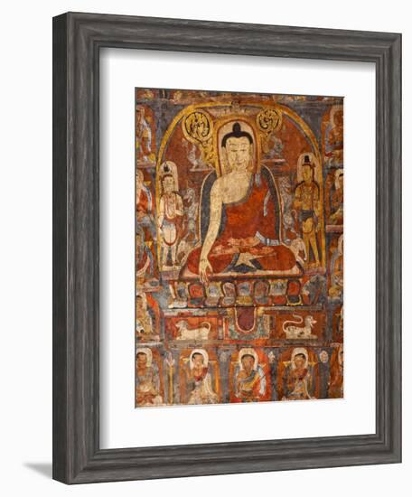 India, Ladakh, Alchi, Alchi Tsatsapuri Is a Little-Know Temple Complex Close to Very Famous Alchi C-Katie Garrod-Framed Photographic Print