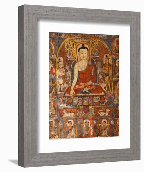 India, Ladakh, Alchi, Alchi Tsatsapuri Is a Little-Know Temple Complex Close to Very Famous Alchi C-Katie Garrod-Framed Photographic Print