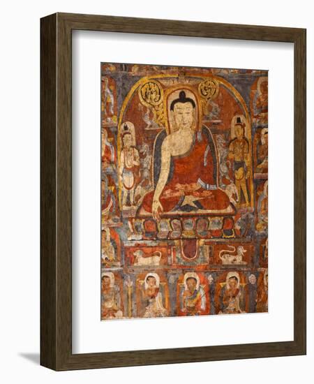 India, Ladakh, Alchi, Alchi Tsatsapuri Is a Little-Know Temple Complex Close to Very Famous Alchi C-Katie Garrod-Framed Photographic Print