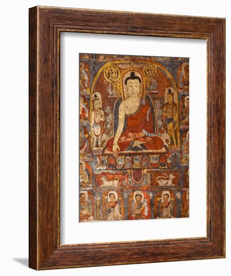 India, Ladakh, Alchi, Alchi Tsatsapuri Is a Little-Know Temple Complex Close to Very Famous Alchi C-Katie Garrod-Framed Photographic Print