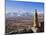 India, Ladakh, Thiksey, View of the Indus Valley from Thiksey Monastery-Katie Garrod-Mounted Photographic Print