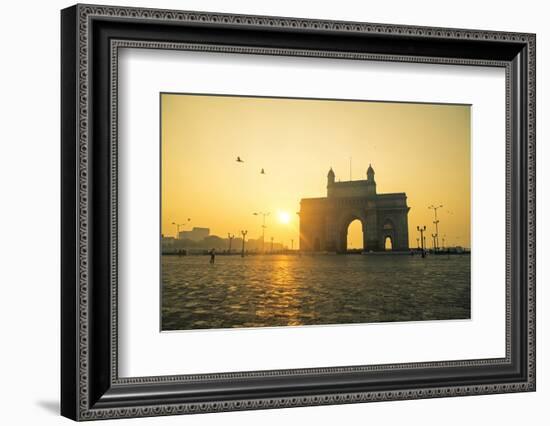 India, Maharashtra, Mumbai, Gateway of India, the Gateway of India at Dawn-Alex Robinson-Framed Photographic Print