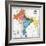 India: Map, 19Th Century-null-Framed Giclee Print