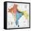 India: Map, 19Th Century-null-Framed Premier Image Canvas