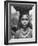 India Native Wearing Traditional Clothing, Carrying Basket on Her Head-Margaret Bourke-White-Framed Photographic Print