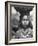 India Native Wearing Traditional Clothing, Carrying Basket on Her Head-Margaret Bourke-White-Framed Photographic Print