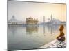 India, Punjab, Amritsar, Pilgrims at the Harmandir Sahib,  Nown As the Golden Temple-Jane Sweeney-Mounted Photographic Print