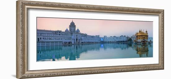 India, Punjab, Amritsar, the Harmandir Sahib,  Known As the Golden Temple-Jane Sweeney-Framed Photographic Print