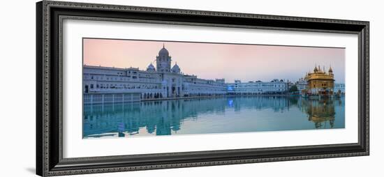 India, Punjab, Amritsar, the Harmandir Sahib,  Known As the Golden Temple-Jane Sweeney-Framed Photographic Print