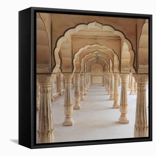 India, Rajasthan, Jaipur, Amber Fort-Michele Falzone-Framed Premier Image Canvas