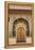 India, Rajasthan, Jaipur, Peacock Door at City Palace-Alida Latham-Framed Premier Image Canvas