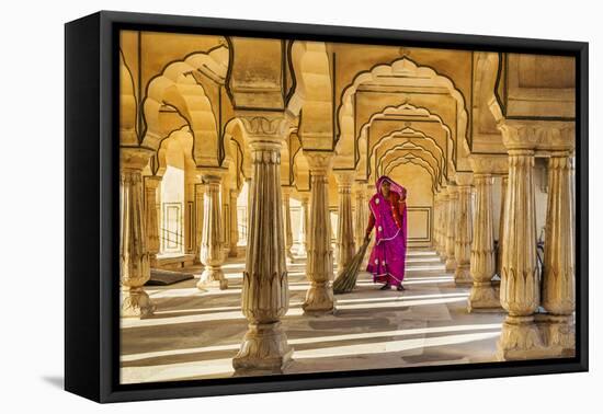 India, Rajasthan, Jaipur-Nigel Pavitt-Framed Premier Image Canvas