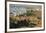 India, Rajasthan, Jodhpur. Mehrangarh Fort, view from tower of old city wall and houses beyond pain-Alison Jones-Framed Photographic Print